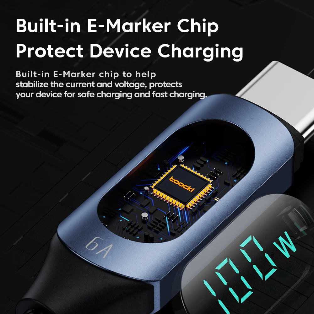 Drifteck 100W USB-C Cable — Fast Charge & Data Transfer