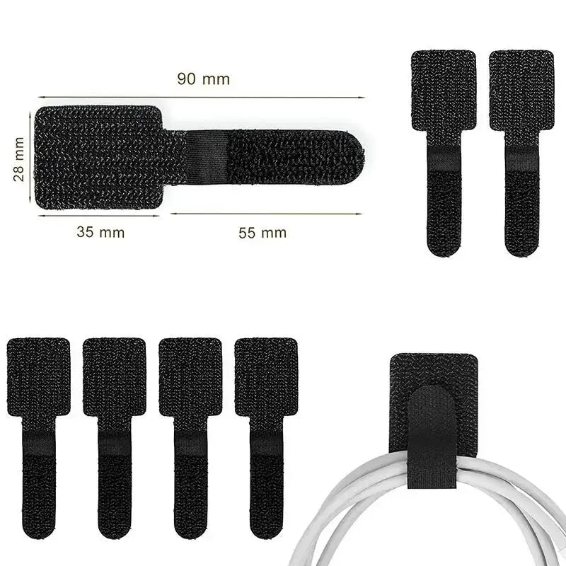 Drifteck Cable Ties — Reusable Wire Organizer (5pcs/10pcs/20pcs)