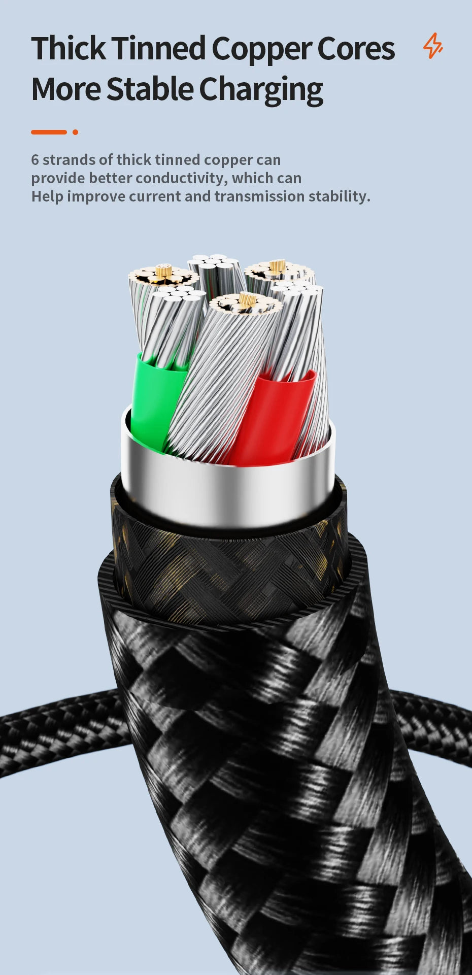 Drifteck 100W USB-C Cable — Fast Charge & Data Transfer