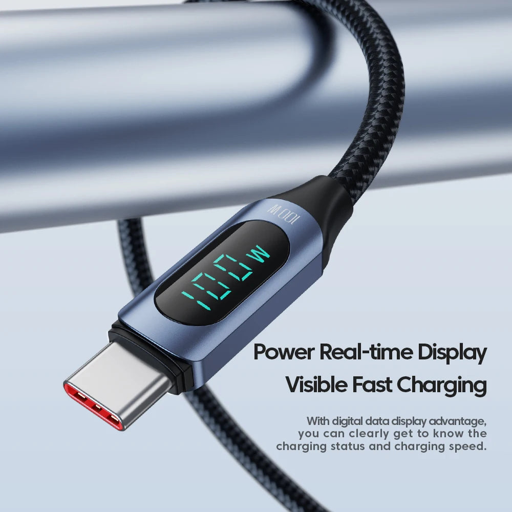 Drifteck 100W USB-C Cable — Fast Charge & Data Transfer
